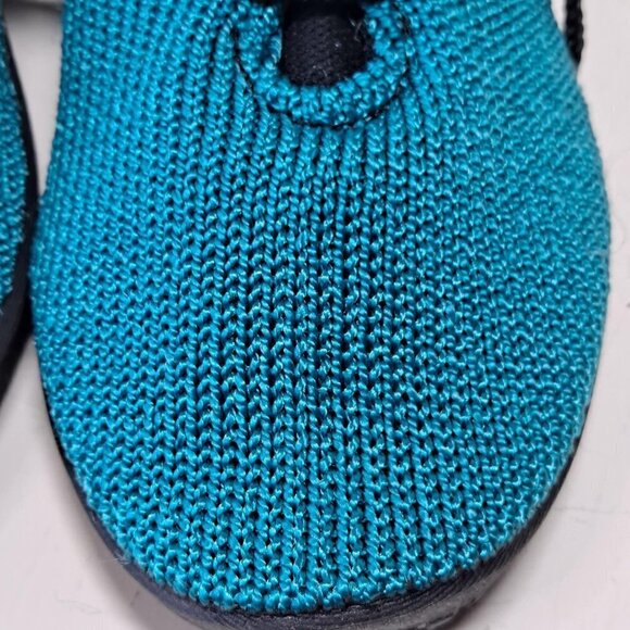 Arcopedico Womens Size 36 US 5.5-6 Turquoise Nylon Knit Lace Up Sneakers NWOT - Picture 3 of 13